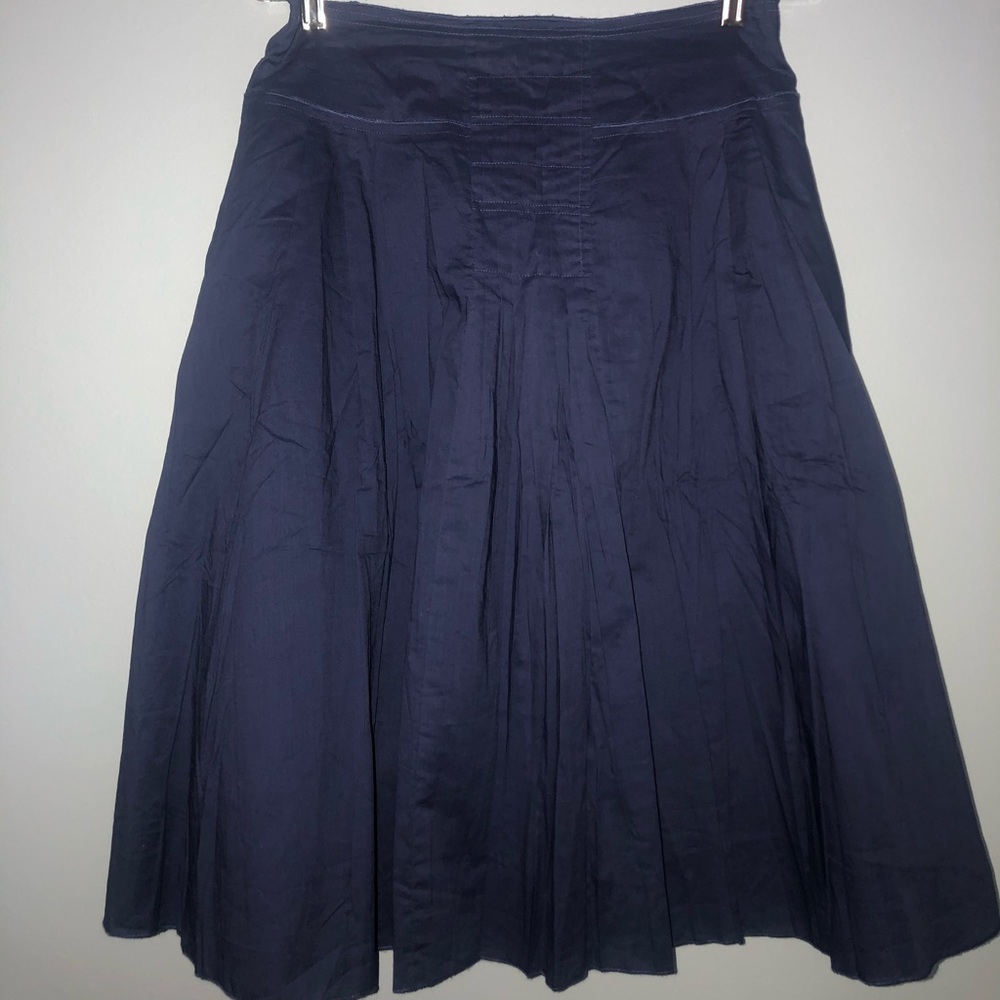 Motto Navy Blue Skirt
